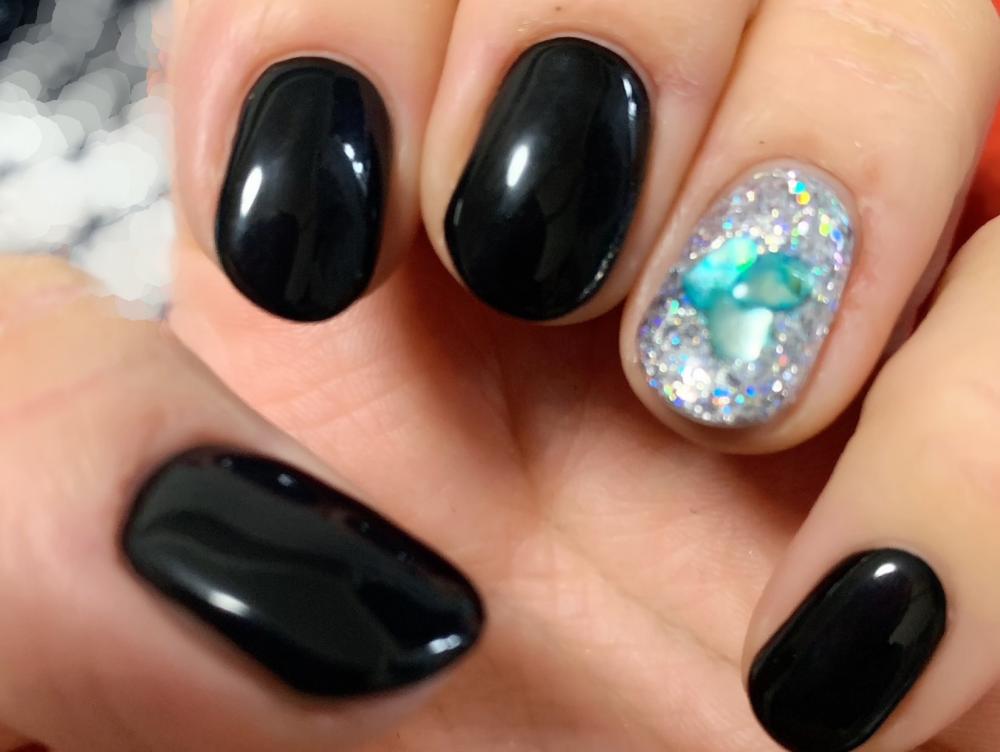 超クール 黒ネイル Fuse 瑞江店 Tvg